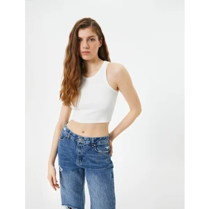 Basic Atlet Askılı Ribanalı Pamuklu