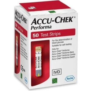 Tekno Trust Accu Check Performa Nano Strip 50'lik Stick
