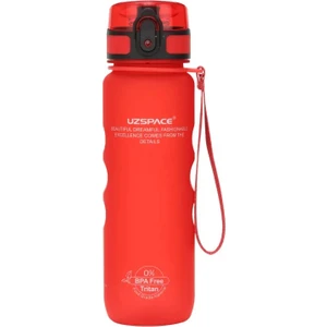 500ML Tutma Destekli Soft-Touch Tritan Su Matarası (Kırmızı) 1215