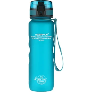 500ML Tutma Destekli Soft-Touch Tritan Su Matarası (Turkuaz) 1215