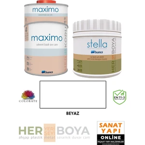 Stella Su Bazlı  500ML Boya + 500ML Maximo Set