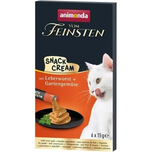 Snack Carny Karaciğer Ezmeli Kedi Kreması 6X15 gr