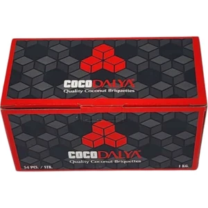 Coco Dalya Cocodalya 27ER  Küp Nargile Kömürü 1kg