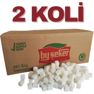 By Şeker 2 Koli Dökme Küp Şeker 5kg x 2 (10KG)
