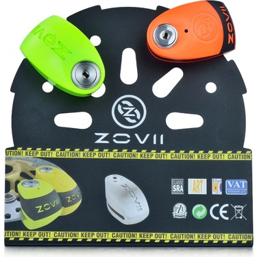 MTS Zoovıı Zs6 6mm Alarmlı Disk Kilit Carbon Sarı Fiyatı