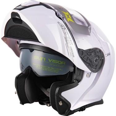 Axxıs Gecko Sv Solıd A0 Gloss Pearl Beyaz Çene Açılır Kaks Fiyatı