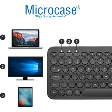 Microcase Huawei Matepad 11.5 Inch Tablet Bluetooth Klavye + Fiyatı