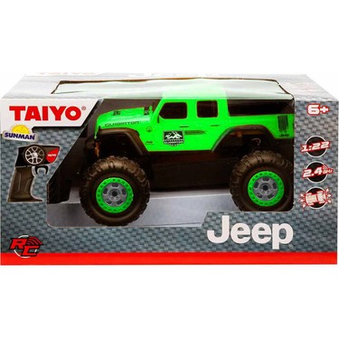 Taiyö Taiyo 1:22 Taiyo Jeep Uzaktan Kumandalı Araba Yeşil Fiyatı