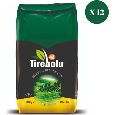 Tirebolu 42 Paket Çay 1000 gr x