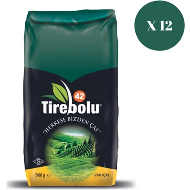 Tirebolu 42 Paket Çay 500 gr x