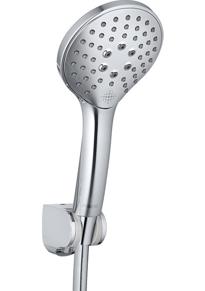 Ergona Mafsallı Duş Seti - Krom