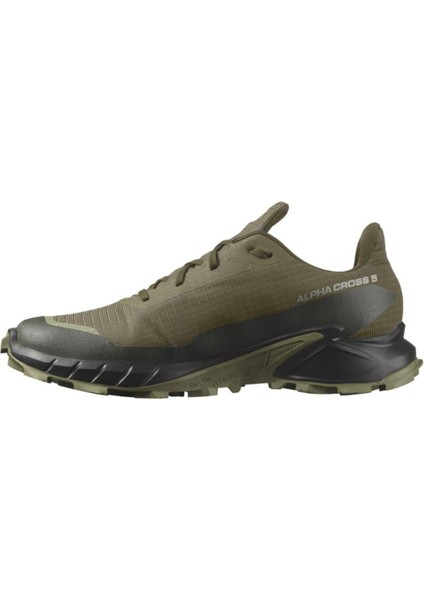 Haki-Siyah Erkek Alphacross 5 Gtx Goretex Spor Ayakkabı VO473103