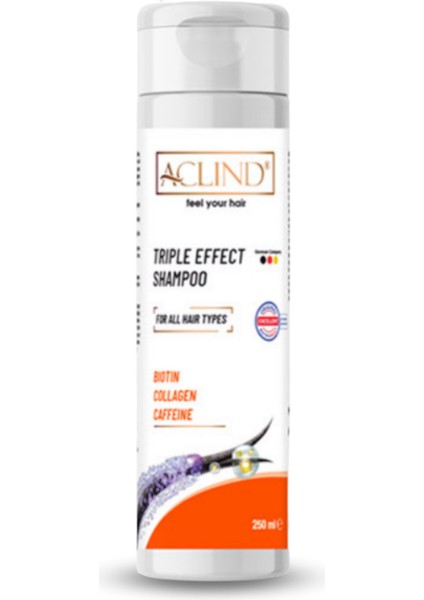 Aclınd® Trıple Effect Shampoo