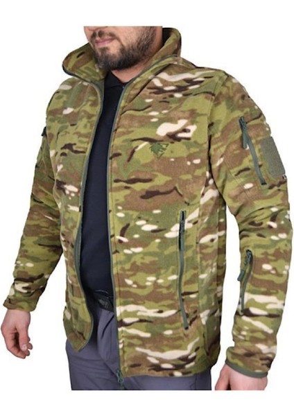 Multicam Kamuflaj Desenli Polar Ceket fiyatları
