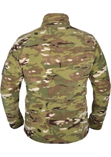 Multicam Kamuflaj Desenli Polar Ceket modelleri
