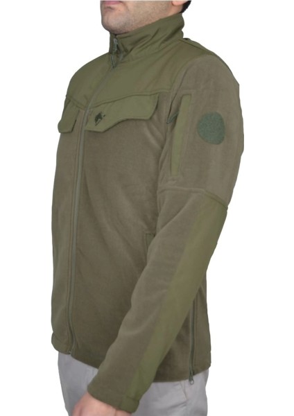 Tactical Haki Renk Polar Ceket