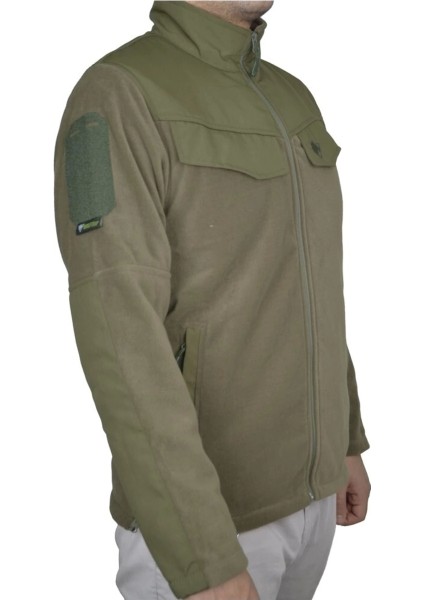 Tactical Haki Renk Polar Ceket