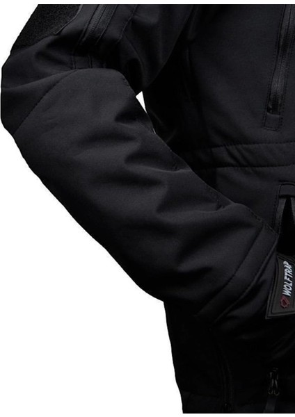11 Cepli Softshell Mont Siyah Unisex fırsatları