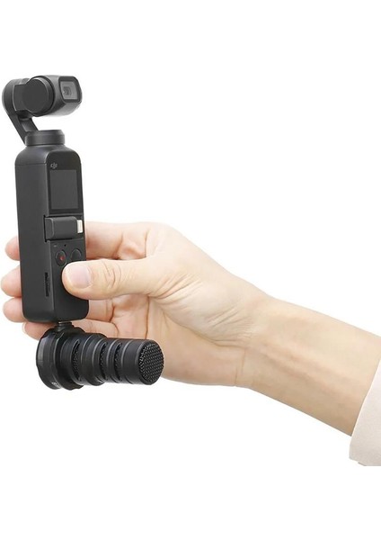 BY-DM100-OP Dji Osmo Pocket 1. ve 2. Versiyon Shotgun Mikrofon