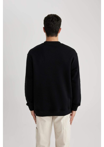 Defacto Erkek Sweat - B4101AX/BK81 fırsatları
