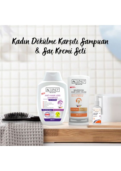 Kadın Saç Şampuan & Saç Kremi Seti fırsatları