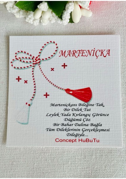 Hediyelik 2’li 5 Set Marteniçka Kırmızı Mart Ipi Dilek Bileklik Seti fırsatları