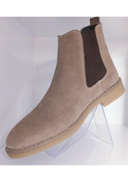 Bagsshoes HTC2023K-005 Erkek Süet Deri Termo Taban Chelsea Bot fırsatları