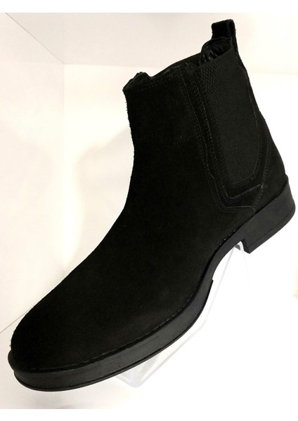 Bagsshoes INT2023K-017 Erkek Süet Deri Chelsea Bot modelleri