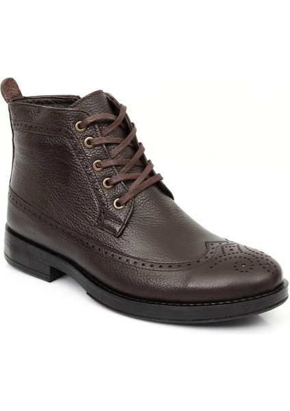 Bagsshoes INT2023K-020 Erkek Deri Oxford Çiftyüz Klasik Fermuarlı Bot modelleri