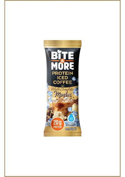 Bite & More Protein Iced Coffee White Chocolate Mocha ( Proteinli Kahve ) 33 Gram x 1 Adet