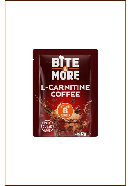 Bite & More L-Carnitine Coffee 12 Gram x 1 Adet