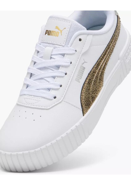 Kadın Beyaz-Metalik Gold Carina Sneakers Spor Ayakkabı VO39509601 modelleri