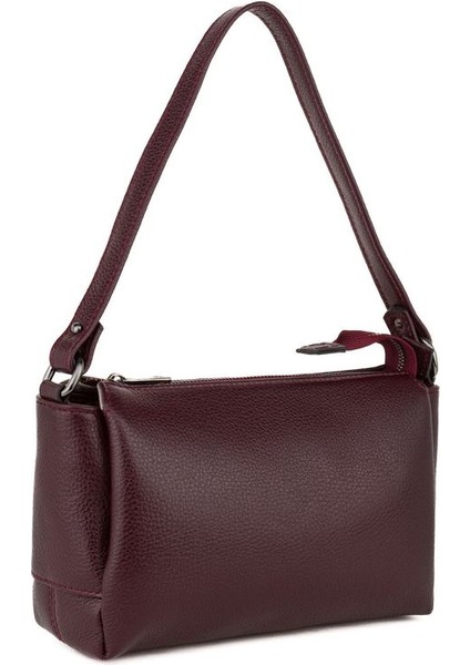 Bordo Rölax Deri Kadın Omuz Çantası Blm 308 fiyatları