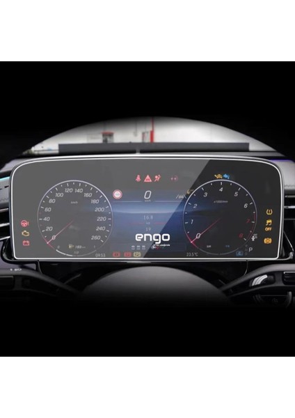 Mercedes E220 Dijital Gösterge Paneli Ekran Koruyucu W214 Şeffaf modelleri
