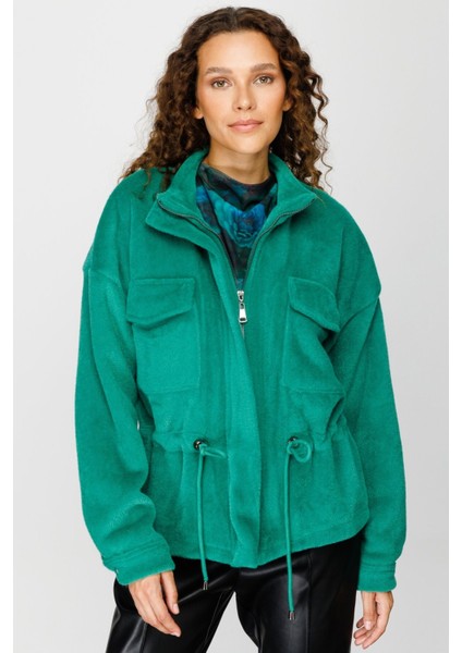 Dik Yaka Fermuarlı Polar Mont fiyatları