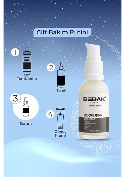 Pharma Yaşlanma Karşıtı, Kırışma Önleyici, Nemlendirici Liposomal Retinol Serumu 30ml fırsatları