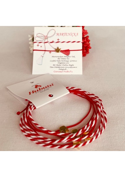 2’li 5 Set Marteniçka Kırmızı Mart Ipi Dilek Bileklik Seti fiyatları