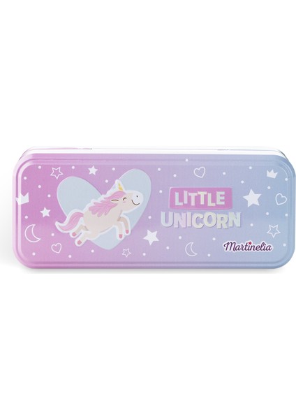 Little Unicorn 3 Katlı Makyaj ve Toka Seti