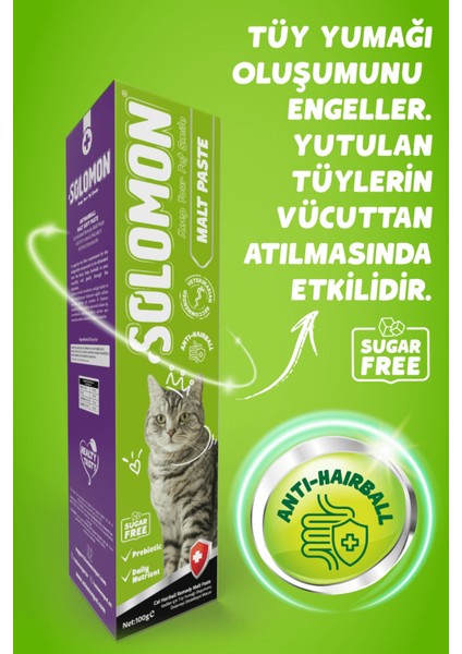 Kedi Süper Set (Muti Paste & Malt Paste & Plus B)