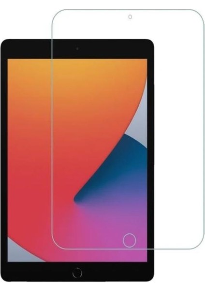 Apple iPad 8. Nesil 10.2" Dönerli Standlı Deri Tablet Kılıfı - Nano Cam Ekran Koruyucu
