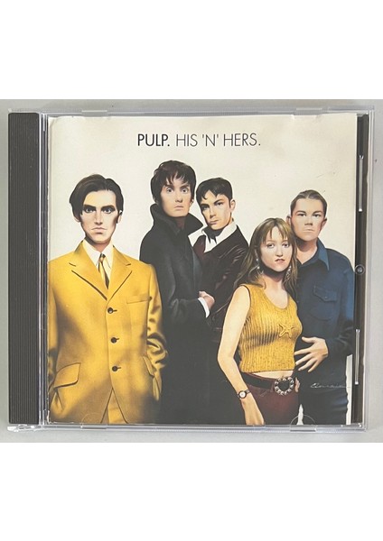 Pulp His 'n' Hers CD (Orjinal 1994 Dönem Baskı)