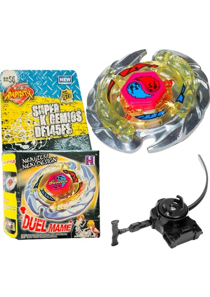 BB56 Beyblade Metal Fusıon Evil Gemios 158-1(1581)
