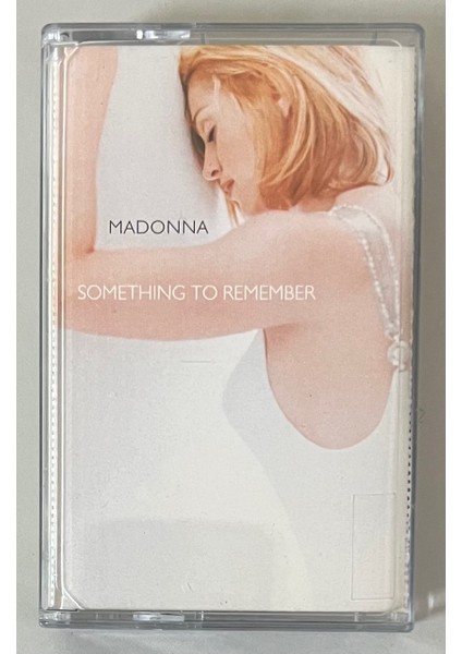 Madonna Something To Remember Kaset (Orjinal Dönem Baskı)