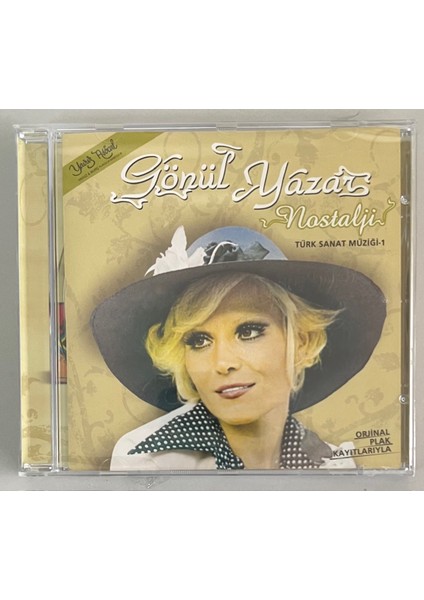 Gönül Yazar Nostalji Türk Sanat Müziği 1 CD (Jelatininde Sıfır Cd)