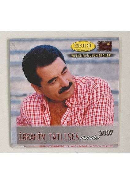 Ibrahim Tatlıses Türküler 2007 CD (Orjinal Dönem Baskı)