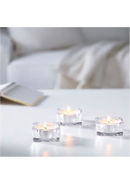 Glımma Tealight Mum, Beyaz 36 ' Lı fiyatları
