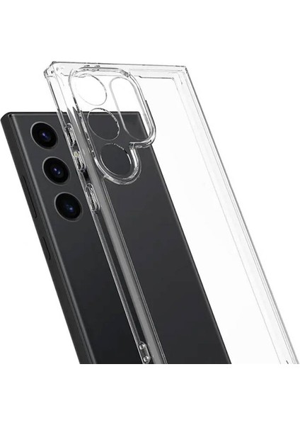 Samsung Galaxy S24 Ultra Kılıf Silikon Şeffaf modelleri