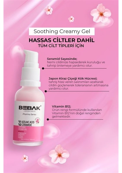 Pharma Hassas Ciltler Için Bariyer Güçlendirici, Cilt Tonu Eşitleyici Jel Krem 30ml fiyatları