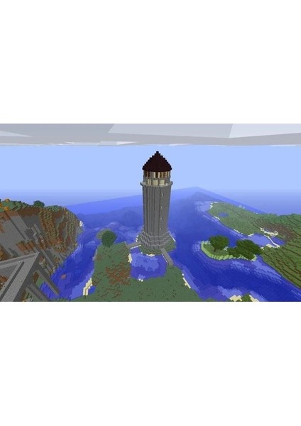 Minecraft Light House/ Oyuncak Deniz Feneri /dekoratif/boyanabilir/çocuk Oyuncak