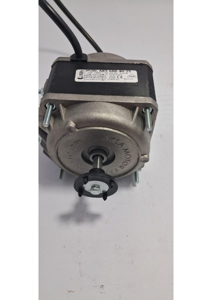 Aksa Fan Motoru (95/25 Watt-95 W) (Ayaksız) AKS-688-40-25 (Koli 6 Ad) Aksa